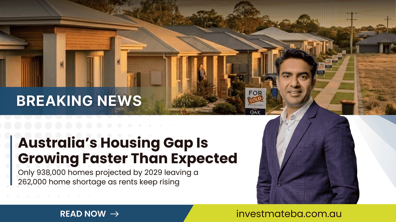 Australia's Housing gap is growing faster than expected